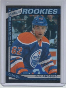 13/14 OPC Edmonton Oilers Mark Arcobello Black Rainbow RC card #532 Ltd #8/100 - Bild 1 von 2