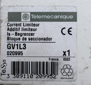 TELEMECANIQUE GV1L3 020995 Limiter Additive x1 - Picture 1 of 4