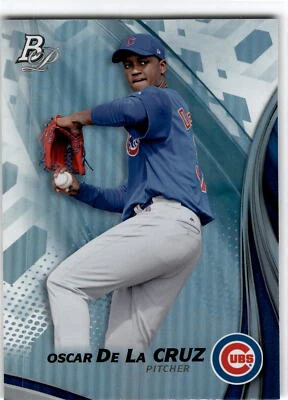 2017 Bowman Platinum #TP-OD Oscar de la Cruz Top Prospects - Image 1 of 2