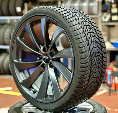 Tesla Y Juniper Winterräder 255/40R20 101W Hankook + BLE Rial Lugano Titan - Bild 1 von 2