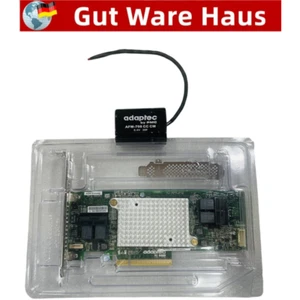 1 PIEZA PARA CONTROLADOR RAID SAS ADAPTEC ASR-81605Z TARJETA 1G 12GB + BATERÍA AFM-700CC - Imagen 1 de 2