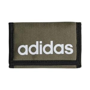 ADIDAS PORTAFOGLIO LINEAR UOMO RAGAZZO VERDE NERO IM1919 - Foto 1 di 4