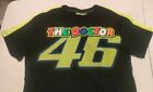 Official Valentino Rossi apparel VR 46 The Doc /  Doctor T Shirt Size XL Black
