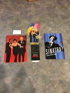Frank Sinatra Lisa Minnelli Sammy Davis Program Ticket Stub And Die Cut+Bonus
