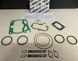 WISECO W5677 YAMAHA YZ125 1998 1999 2001 TOP END GASKET HEAD BASE EXH SET KIT - Picture 1 of 1
