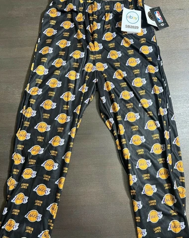 NBA|Los Angeles Lakers|Lebron James Men's Pajamas Sz. M|UNK NWT| Free Shipping!! Cover
