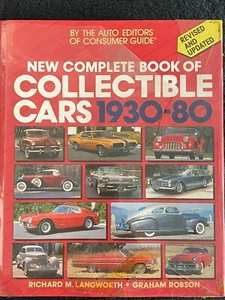 NEW COMPLETE BOOK OF COLLECTIBLE CARS 1930-80 - Bild 1 von 2