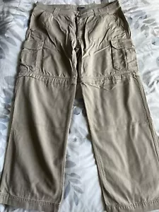 Gander Mountain Guide Series Mens 38 x 30 Convertible Cargo Pants Hiking Shorts - Picture 1 of 11