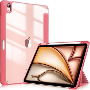 Hybrid Slim Case for iPad Air 11-inch M3 2025 Shockproof Cover Clear back Shell - Picture 1 of 42