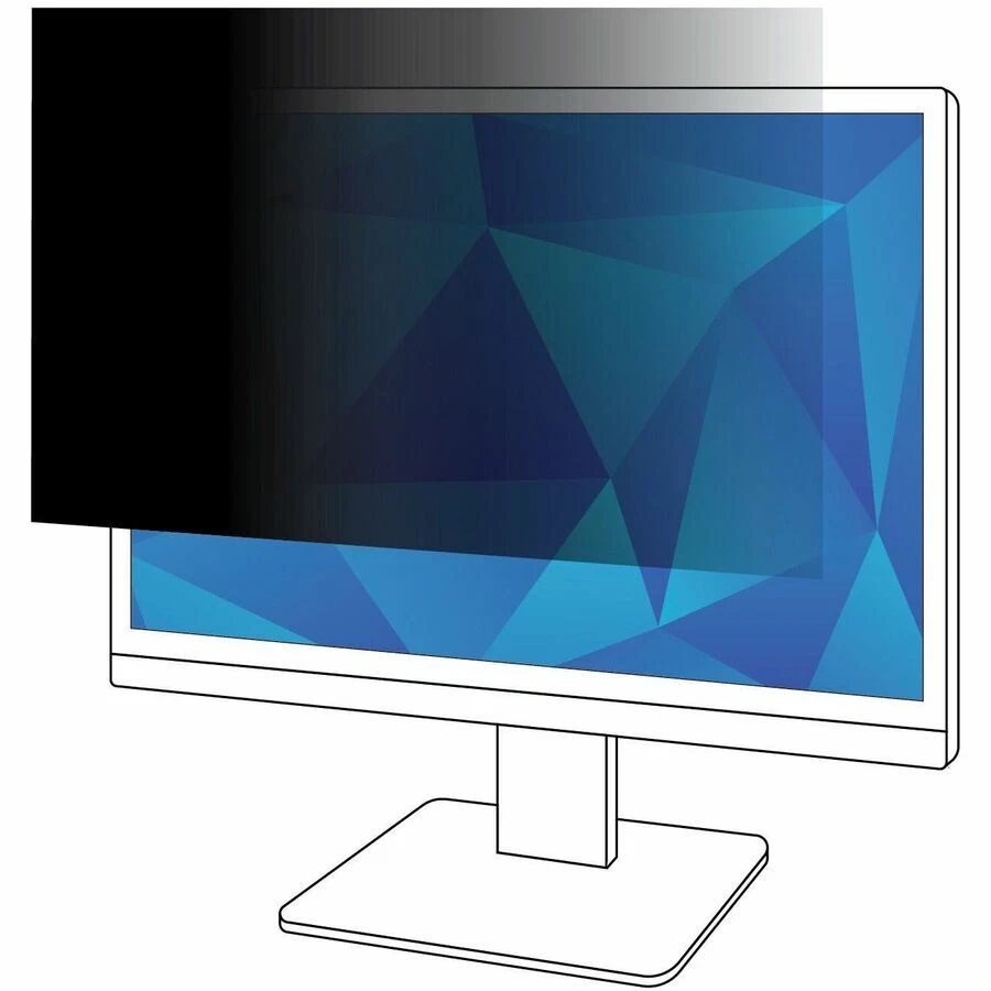 3M PF236W9B Anti-glare Privacy Filter for 23.6in Widescreen Monitor 16:9 - Image 1 of 1