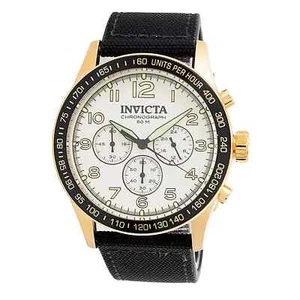 Model 40523. Invicta Vintage Night Vision 44mm Quartz Chronograph Strap Watch - Picture 1 of 3