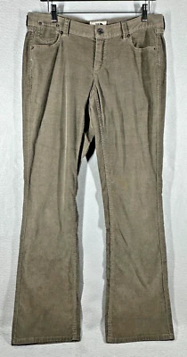 Pantalones de pana cepillada gris/marrón The North Face para mujer - talla 10 acampanados regulares Foto 1 de 4