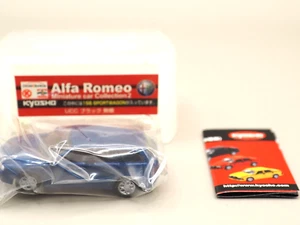Alfa Romeo 156 SPORTWAGON Blue Miniature Car Collection Kyosho Japan N720 - Picture 1 of 6