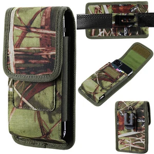For Nokia G100 Belt Clip Pouch Holster Case Card Holder Camouflage - Picture 1 of 9