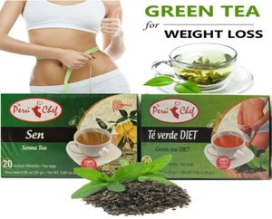 SKINNY DETOX TEA AM&PM TEA DETOX YOUR BELLY BOOST METABOLISM BURN FAT 14 DAY 45T - Picture 1 of 10