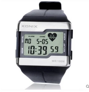 Xonix Mens Heart Rate Watch WR100M Multi function Sports BMI calories watch  - Picture 1 of 10
