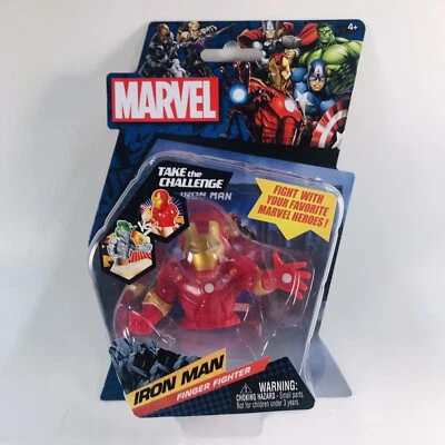 Figura de acción Finger Fighters Iron Man Avengers de Marvel Comics Fingerfighter Foto 1 de 2