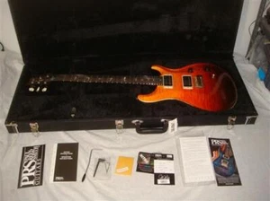 PRS CORE 10 TOP 35th ANNIVERSARY CUSTOM 24 1-PIECE FLAME-TOP ORANGE FADE - Bild 1 von 24