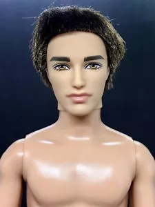 Barbie Fashionistas Ryan Ken Doll Brunette Hair Articulated for OOAK Repaint - Picture 1 of 18