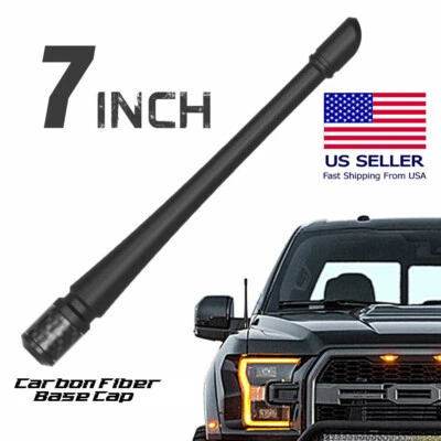 7" Low Profile Short Antenna for Ford F150 and Raptor 2009-2024 Models - Image 1 of 4