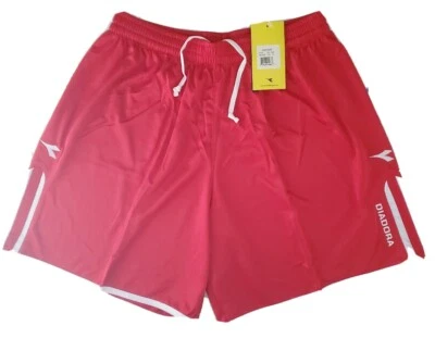 Corto Diadora Valido Rojo/Blanco Pequeño Foto 1 de 4