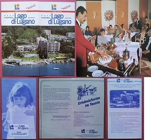 Bissone-Lugano: Werbeklappbar Hotel Luganersee - Bild 1 von 1