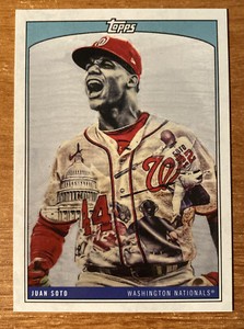2022 Topps X Lauren Taylor #30 JUAN SOTO Washington Nationals Wave 2