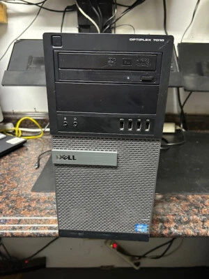 DELL Optiplex 7010 MT i7 4770 3.40Ghz cpu 16 gb mem 1 TB hd  r/w dvd win 10 pro - Image 1 of 3