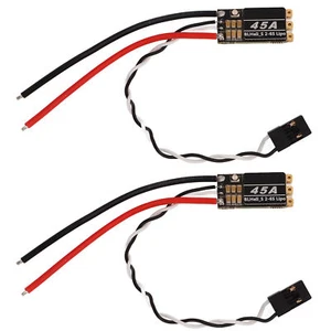 45A Brushless ESC Speed Controller RC Drone ESC With LED Light For FPV ZK - Picture 1 of 24