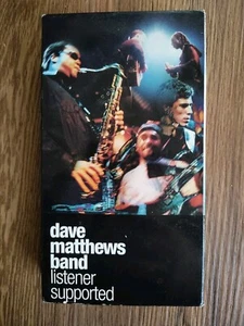 Dave Matthews Band - Listener Supported VHS Video Cassette VCR Tape DMB - Imagen 1 de 3