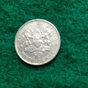 Kenia 50 Cent Münze 1969 - Bild 1 von 2