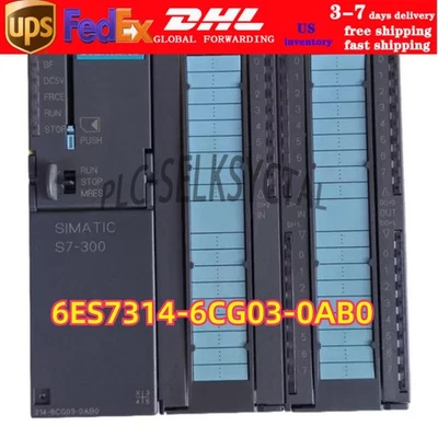 Nueva CPU SIEMENS 6ES7 314-6CG03-0AB0 6ES7314-6CG03-0AB0 SIMATIC S7-300 314C-2 DP Foto 1 de 4