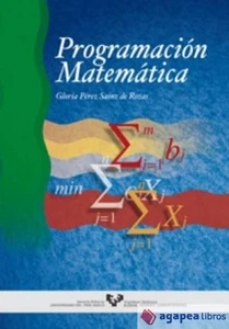 Programación matemática. NUEVO. ENVÍO URGENTE (Librería Agapea) - Imagen 1 de 1