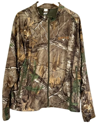 Realtree Scentlok Mens Size XL Jacket Camo Hunting Full Zip Pockets Light Weight - Image 1 of 4