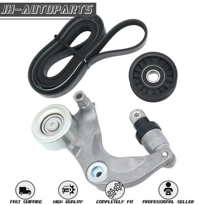 Serpentine Drive Belt Tensioner Component Kit For 12-15 Honda Civic  Acura ILX - Imagem 1 de 4