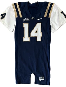 BYU NIKE 2004 Mike Affleck QB Fußball Trikot Official TEAM PUBLISHED 14 Größe 42 L - Bild 1 von 6