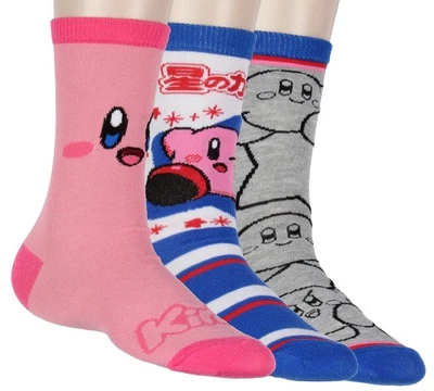 Женские носки Nintendo Kirby дизайн персонажей аниме упаковка 3 шт. - Изображение 1 из 4