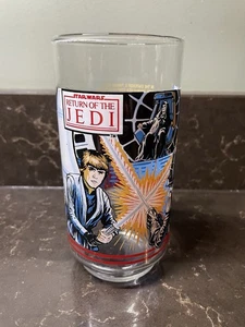 Star Wars Il Ritorno dello Jedi Bicchiere Tazza Burger King Coca-Cola Vintage 1983 Coca-Cola - Foto 1 di 6