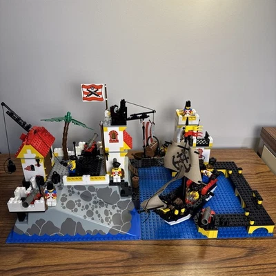 LEGO Piratas: Imperial Trading Post (6277) 100% Completo 1992 Foto 1 de 4