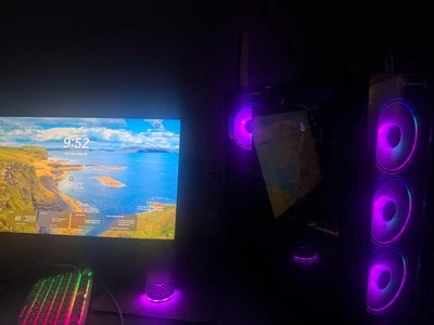 setup gaming fisso rtx 4060 / ryzen 7 5700x / monitor 180hz - Immagine 1 di 4