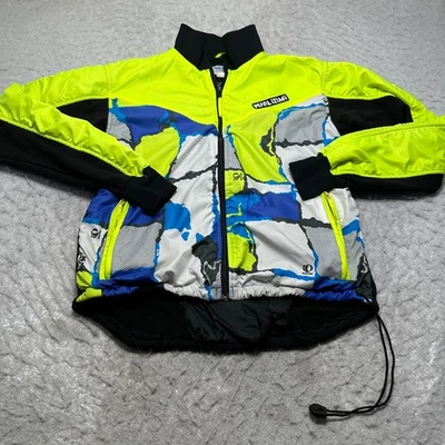 Chaqueta Izumi Perla De Colección Amarillo Neón Cremallera Completa Slimond Para Hombre Talla Mediana M Foto 1 de 4