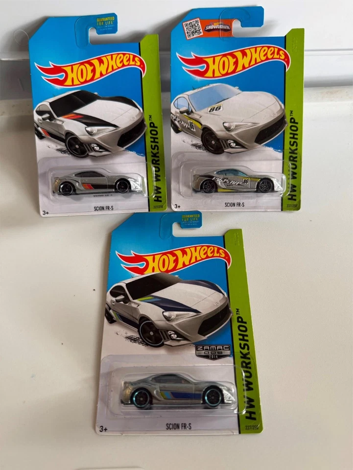Hot Wheels HW Workshop Scion FR-S с редким Zamac лот из 3 A43 - Изображение 1 из 1