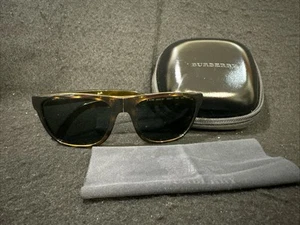 Burberry Sunglasses Square Foldable Travel Brown W/Case B4106 30028756017 - Picture 1 of 12