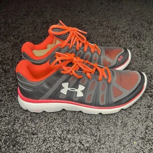 Under Armour Micro G Pulse II Damengröße 10 pink/orange grau Laufen sportlich - Bild 1 von 6