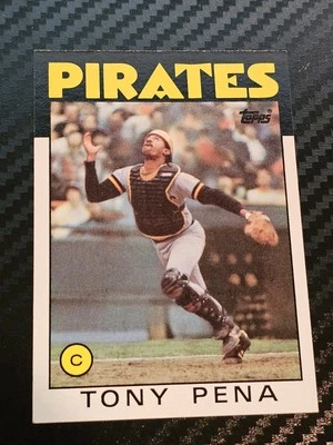 1986 Topps - Tony Pena #260 Pittsburgh Pirates  - Image 1 of 2
