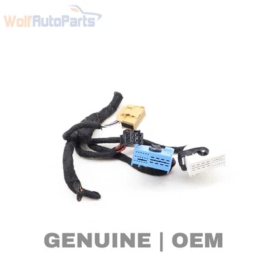 AUDI Q7 - REAR SEAT Control Module Wiring Harness / Connector SET (3RD ROW) - Image 1 of 4