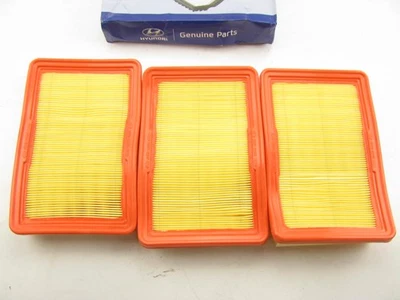 (3) NEW GENUINE Engine Air Filter OEM For 95-99 Hyundai Accent 2811322051 - Image 1 of 3