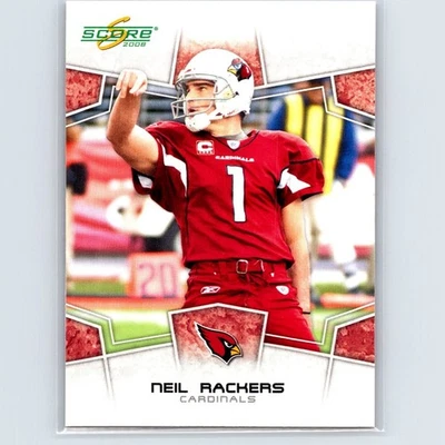 2008 Score - Neil Rackers #6 - Arizona Cardinals - Image 1 of 2