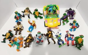 Lote de vehículos y 17 figuras de juguete de colección Teenage Mutant Ninja Turtles  - Imagen 1 de 9
