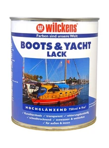 Boots & Yachtlack 750 ml ca. 9 m² Wilckens transparent glänzend Bootslack Lack - Bild 1 von 1